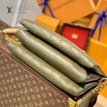 LV 原版皮 M57782 新款Coussin 中號手袋