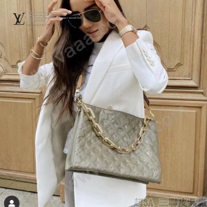 LV 原版皮 M57782 新款Coussin 中號手袋