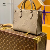 LV 原版皮 M45660-04  ONTHEGO 小號手袋