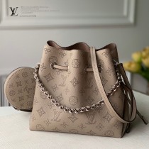LV頂級原單 m57201-1 灰色 BELLA 手袋水桶包