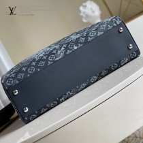 LV頂級原單M57284 新款GRAND SAC 牛仔布系列購物袋公文包