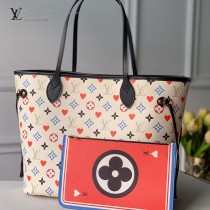 LV原版皮 M57462 Neverfull 中號手袋