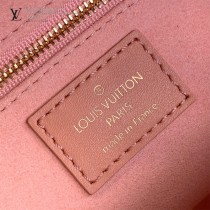 LV原版皮  M45531粉 PETITE MALLE SOUPLE 手袋