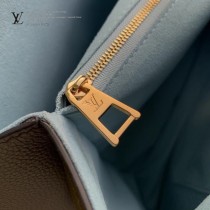 LV原版皮M57345 2021春夏新品LOCKME 手袋購物袋
