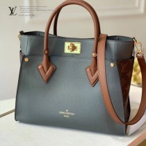 LV頂級原單 新款 M53826-1 刺繡On My Side 手袋購物袋
