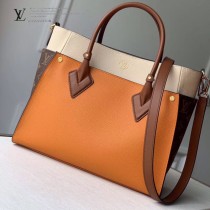LV頂級原單 新款 M56077 黄色 On My Side 手袋購物袋