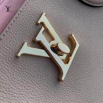 LV原版皮M57345 2021春夏新品LOCKME 手袋購物袋