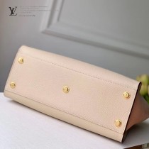 LV頂級原單 新款 M53826 刺繡On My Side 手袋購物袋