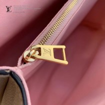 LV原版皮M57345 2021春夏新品LOCKME 手袋購物袋