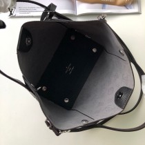 LV頂級原單 大號M54354 黑色 小牛皮激光鏤花穿孔Hina手袋購物袋
