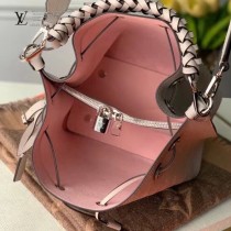 LV頂級原單 原單 M55800-1 粉紫 Muria 水桶包