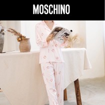 MOSCHINO 莫斯奇諾 新款 長袖長褲經典2件套睡衣