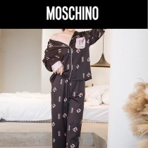 MOSCHINO 莫斯奇諾 新款 長袖長褲經典2件套睡衣