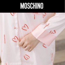 MOSCHINO 莫斯奇諾 新款 長袖長褲經典2件套睡衣