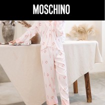 MOSCHINO 莫斯奇諾 新款 長袖長褲經典2件套睡衣