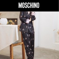 MOSCHINO 莫斯奇諾 新款 長袖長褲經典2件套睡衣