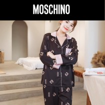 MOSCHINO 莫斯奇諾 新款 長袖長褲經典2件套睡衣