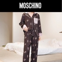 MOSCHINO 莫斯奇諾 新款 長袖長褲經典2件套睡衣