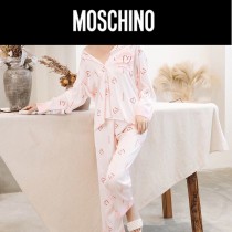 MOSCHINO 莫斯奇諾 新款 長袖長褲經典2件套睡衣