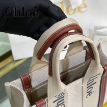 Chloe克洛伊原單小號Woody Tote Bag原單購物袋