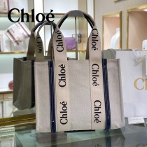 Chloe克洛伊原單中號號Woody Tote Bag原單購物袋