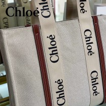 Chloe克洛伊原單大號Woody Tote Bag原單購物袋