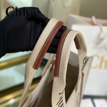 Chloe克洛伊原單大號Woody Tote Bag原單購物袋