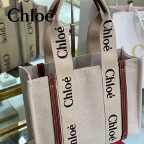 Chloe克洛伊原單中號號Woody Tote Bag原單購物袋