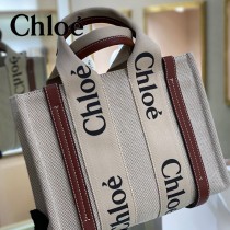 Chloe克洛伊原單小號Woody Tote Bag原單購物袋