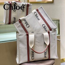 Chloe克洛伊原單中號號Woody Tote Bag原單購物袋