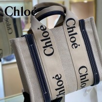 Chloe克洛伊原單小號Woody Tote Bag原單購物袋