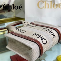 Chloe克洛伊原單小號Woody Tote Bag原單購物袋