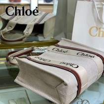 Chloe克洛伊原單中號號Woody Tote Bag原單購物袋