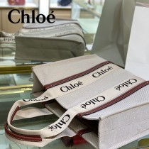 Chloe克洛伊原單大號Woody Tote Bag原單購物袋