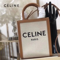 CELINE 賽琳 192082-01 原單春夏新色 CABAS托特包MINI迷你小號帆布購物袋