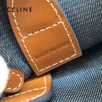 CELINE 賽琳 192082-010 原單春夏新色 CABAS托特包MINI迷你小號帆布購物袋