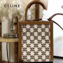 CELINE 賽琳 192082-06 原單春夏新色 CABAS托特包MINI迷你小號帆布購物袋