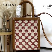 CELINE 賽琳 192082-07 原單春夏新色 CABAS托特包MINI迷你小號帆布購物袋
