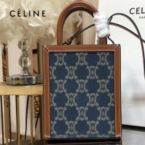 CELINE 賽琳 192082-04 原單春夏新色 CABAS托特包MINI迷你小號帆布購物袋
