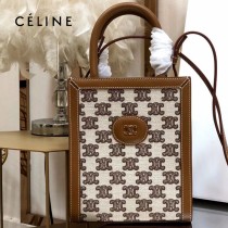 CELINE 賽琳 192082-06 原單春夏新色 CABAS托特包MINI迷你小號帆布購物袋