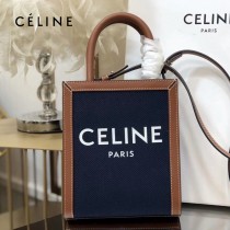 CELINE 賽琳 192082-03 原單春夏新色 CABAS托特包MINI迷你小號帆布購物袋