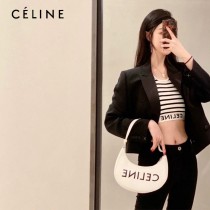 CELINE 賽琳 193952-1 正品級AVA TRIOMPHE全皮印花手袋復古腋下包lisa同款
