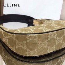 CELINE 賽琳 193952-01 正品級AVA TRIOMPHE復古帆布手袋復古腋下包lisa同款
