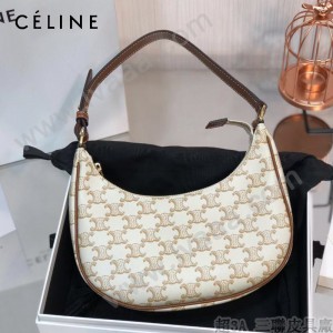 CELINE 賽琳 193952-03 正品級AVA TRIOMPHE復古老花手袋復古腋下包lisa同款