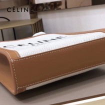 CELINE 賽琳 192082-01 原單春夏新色 CABAS托特包MINI迷你小號帆布購物袋