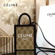 CELINE 賽琳 192082-09 原單春夏新色 CABAS托特包MINI迷你小號帆布購物袋