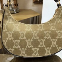 CELINE 賽琳 193952-01 正品級AVA TRIOMPHE復古帆布手袋復古腋下包lisa同款