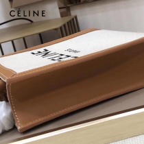 CELINE 賽琳 192082-01 原單春夏新色 CABAS托特包MINI迷你小號帆布購物袋