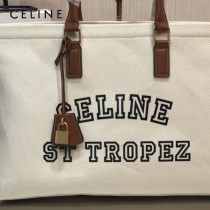 CELINE 賽琳 原单新款 Tote白色沙灘購物包