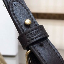 CELINE 賽琳 193952-01 正品級AVA TRIOMPHE復古帆布手袋復古腋下包lisa同款